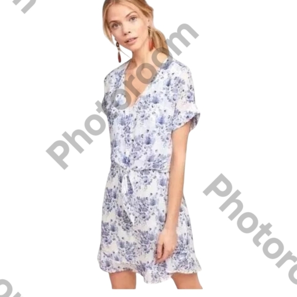 Anthropologie Cloth & Stone Med "Made with love for Anthropologie "Vivian dress - Picture 4 of 15